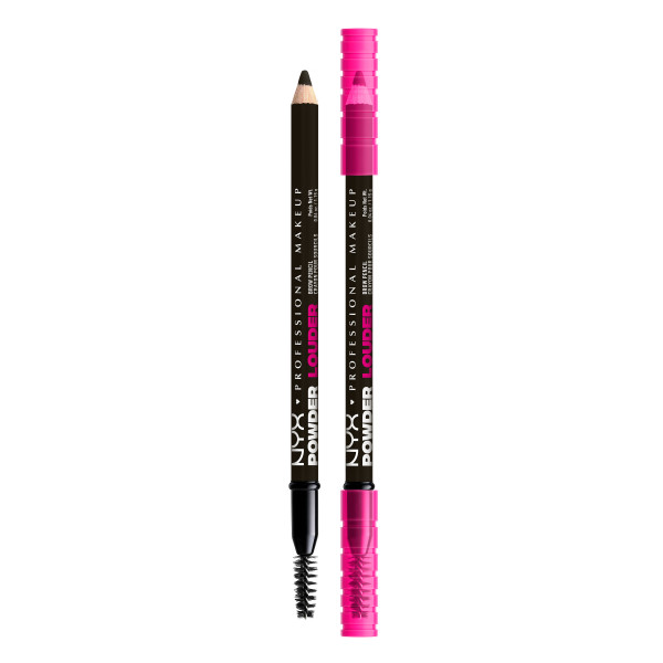 NYX Professional Makeup Powder Louder Eyebrow Pencil 09 Black