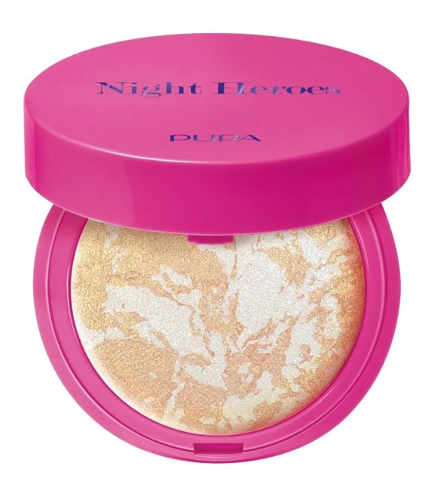 Pupa Night Heroes Highlighter pentru față 001