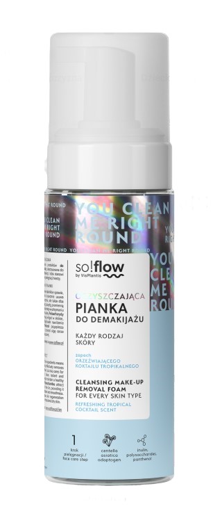 Spumă demachiantă de curățare So!flow 170ml