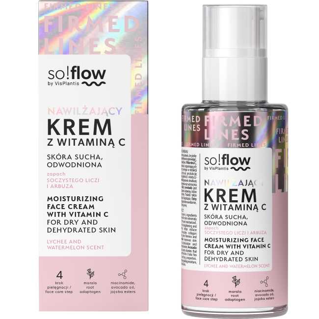 So!flow Cremă hidratantă cu vitamina C 50ml