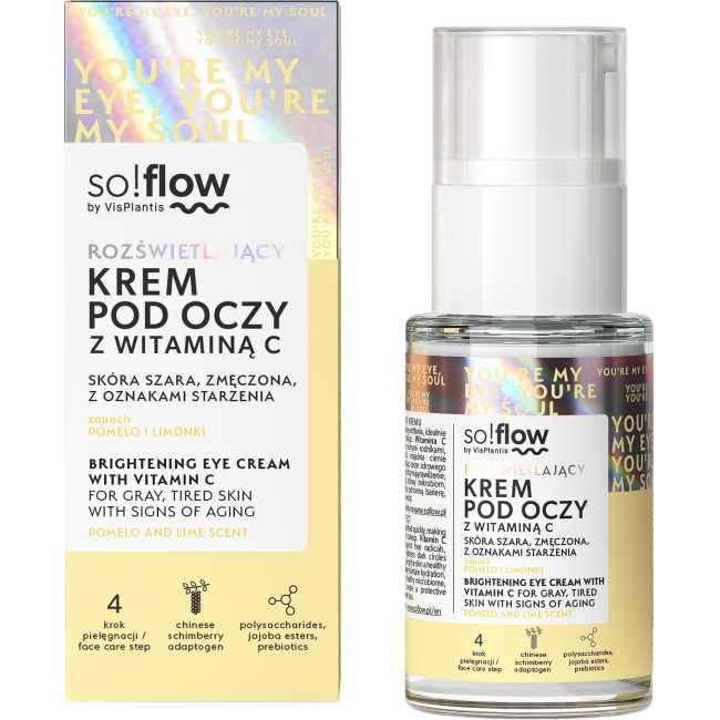 So!flow Cremă de ochi iluminatoare cu vitamina C 15ml