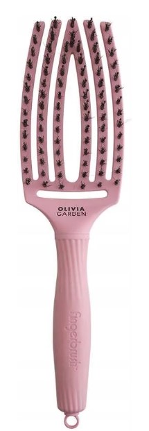 Olivia Garden Fingerbrush Care Perie de păr Iconic Soft Pink