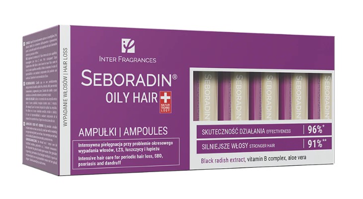 Seboradin fiole pentru păr gras și păr predispus la cădere 14x5.5ml