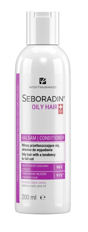 Seboradin Oily Hair Balm pentru păr gras și păr predispus la cădere 200ml