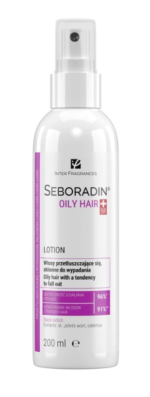 Seboradin Oily Hair Lotion pentru păr gras și păr predispus la cădere 200ml
