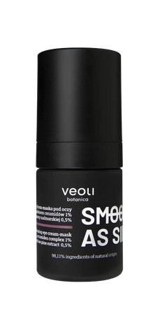 Veoli Botanica Smooth As Silk Cremă de ochi reparatoare și fermitate - mască 15ml