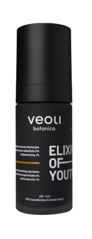Veoli Botanica Elixir of Youth Ser de față iluminator și hrănitor 30ml