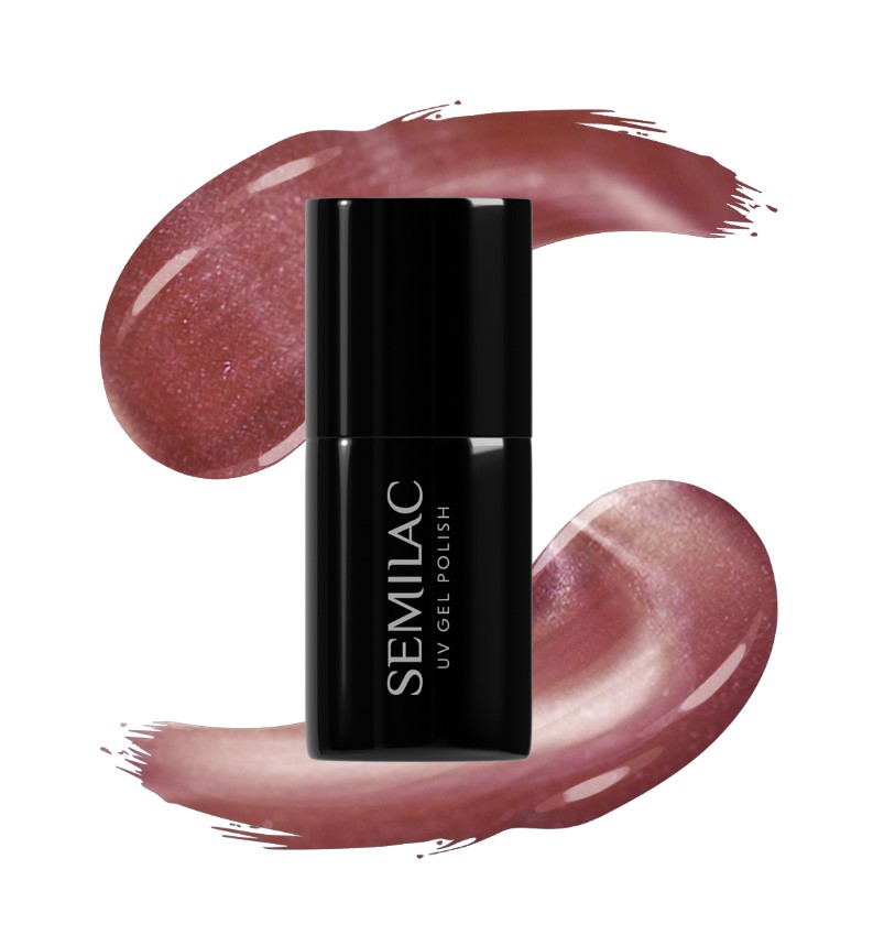 Lac hibrid Semilac 663 Blush Gloss