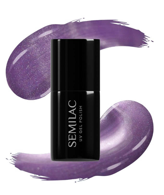 Lac hibrid Semilac 664 Lilac Gloss