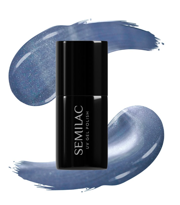 Semilac Hybrid Varnish 665 Blueberry Gloss