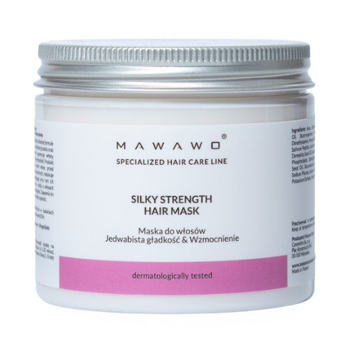 Mawawo Silky Smooth & Mască de păr de întărire 200ml