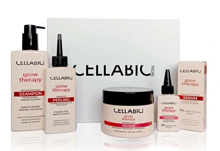 Cellabic Tricho Stimularea creșterii părului Set cosmetic pentru femei