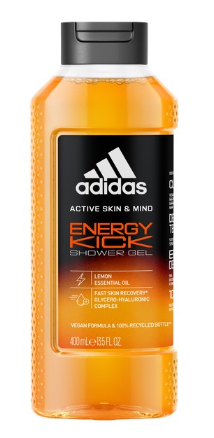 Gel de duș pentru bărbați ADIDAS Energy Kick 400ml