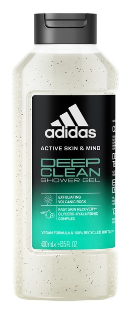 Gel de duș pentru bărbați ADIDAS Deep Clean 400ml