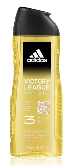 ADIDAS Victory League Gel de duș 3 în 1 pentru bărbați 400 ml
