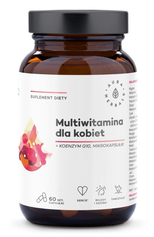Aura Herbals Multivitamine pentru femei Supliment alimentar 60 Capsule