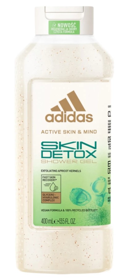 Gel de duș ADIDAS Skin Detox pentru bărbați 400ml