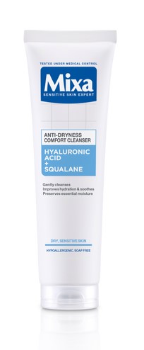Gel de curățare a feței Mixa împotriva pielii uscate 150ml