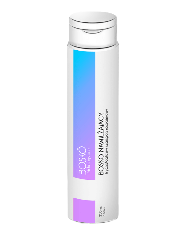 Bosko Cosmetics Șampon hidratant cu colagen tricologic 250ml