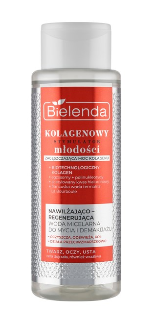 Bielenda Collagen Youth Stimulator Hidratant-Regenerant Apă micelară 400ml