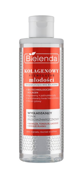 Bielenda Collagen Youth Stimulator Smoothing Anti-Wrinkle Tonic 200ml