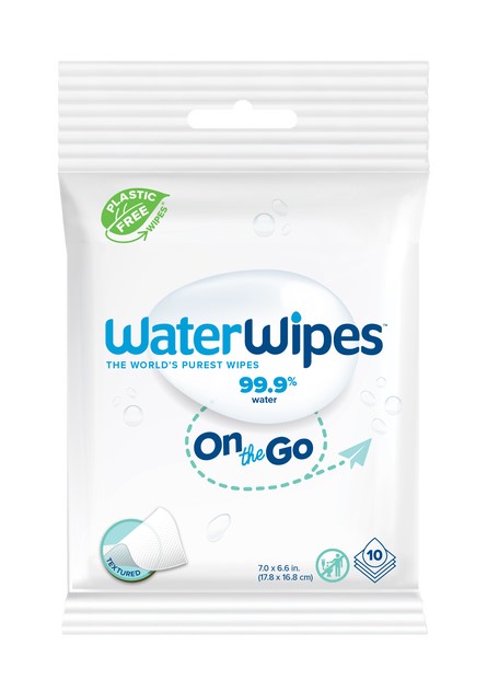 Șervețele hidratante WaterWipes On the Go 10 buc