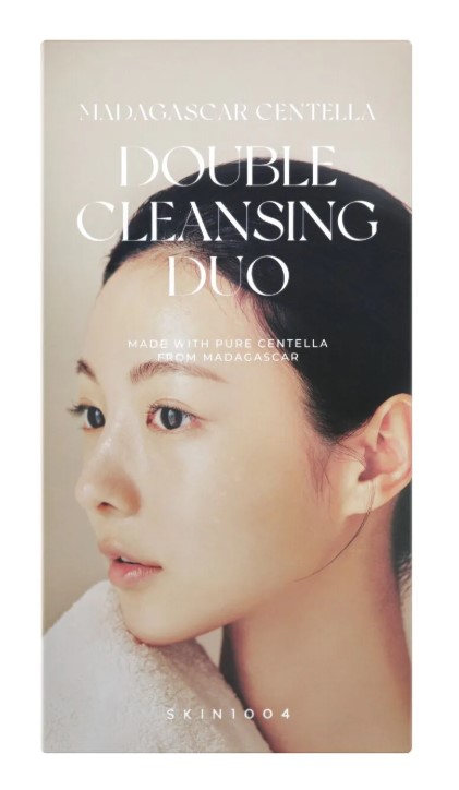 Skin1004 Madagascar Centella Double Cleansing Duo Facial Cleansing Cosmetic Set