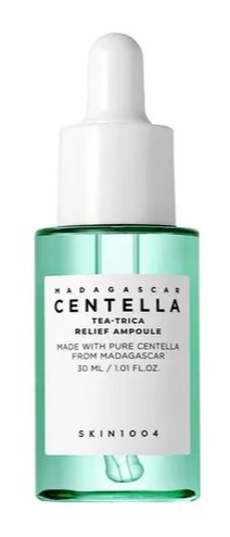 Skin1004 Madagascar Centella Tea-Trica Relief Ampoule Soothing Serum pentru pielea cu acnee 30ml