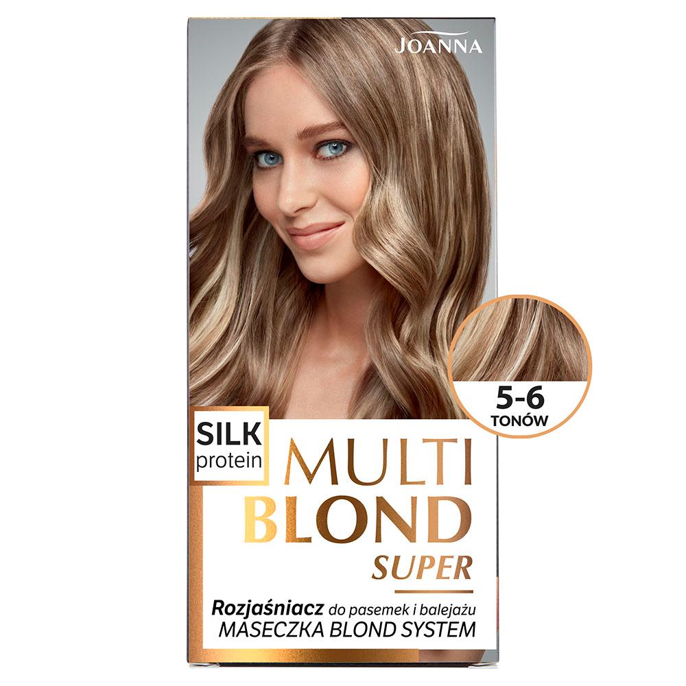 Joanna Multi Blonde Super Brightener pentru iluminări și balayage 5-6 tonuri
