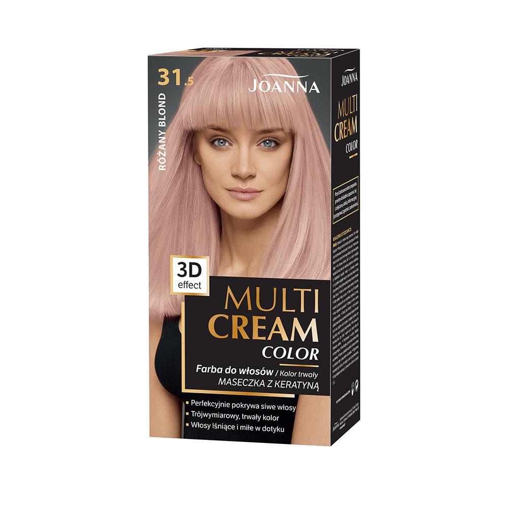 Joanna Multi Cream Color Vopsea de păr 31.5 Rose Blonde