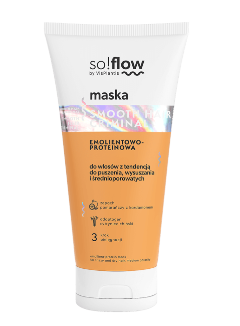 So!flow Mască emolient-proteică pentru păr creț 200ml