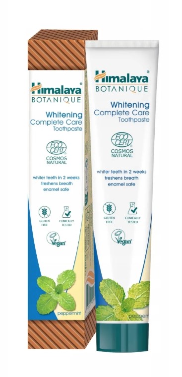 Pastă de dinți Himalaya Botanique Whitening Complete Care Peppermint 75ml
