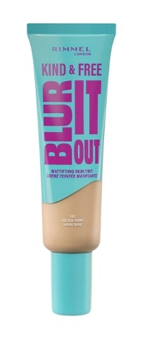 Rimmel Kind &amp; Free Blur It Out Fond de ten ușor matifiant 082 Golden Ivory