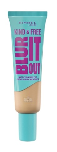 Rimmel Kind &amp; Free Blur It Out Fond de ten ușor matifiant 103 True Ivory