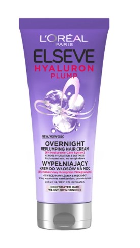 Loreal Elseve Hyaluron Plump Filling Night Hair Cream 200ml