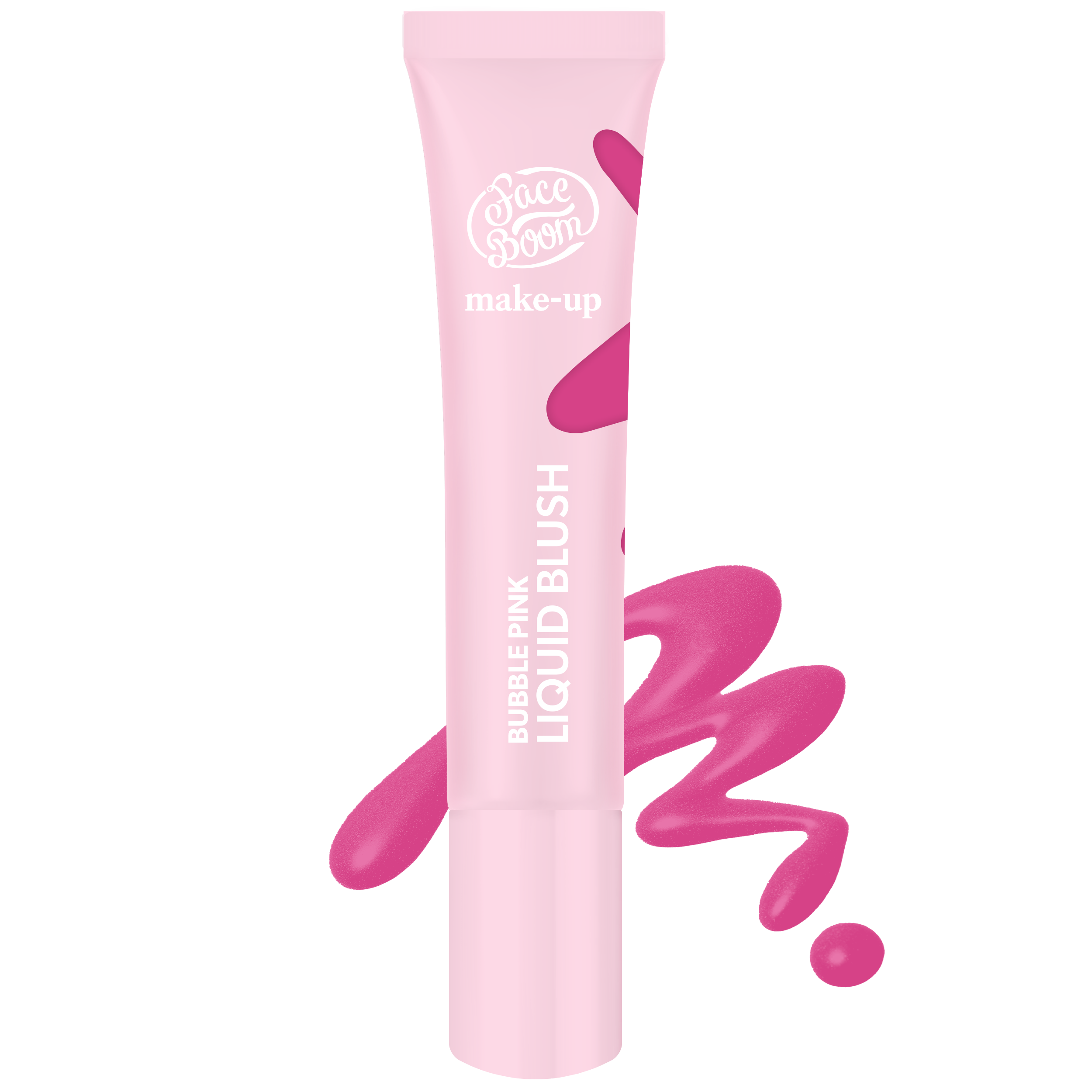 Faceboom Liquid Blush Kremowy Róż do Policzków Bubble Pink
