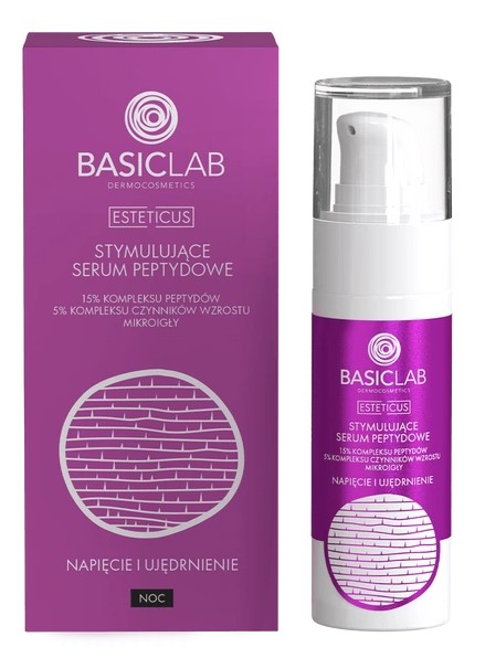 BasicLab Esteticus Stimulating Peptide Tension and Firming Serum 30ml