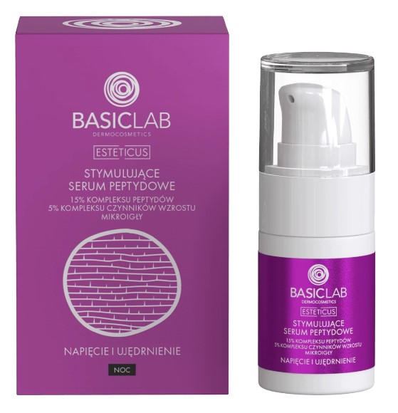 BasicLab Esteticus Stimulating Peptide Tension and Firming Serum 15ml