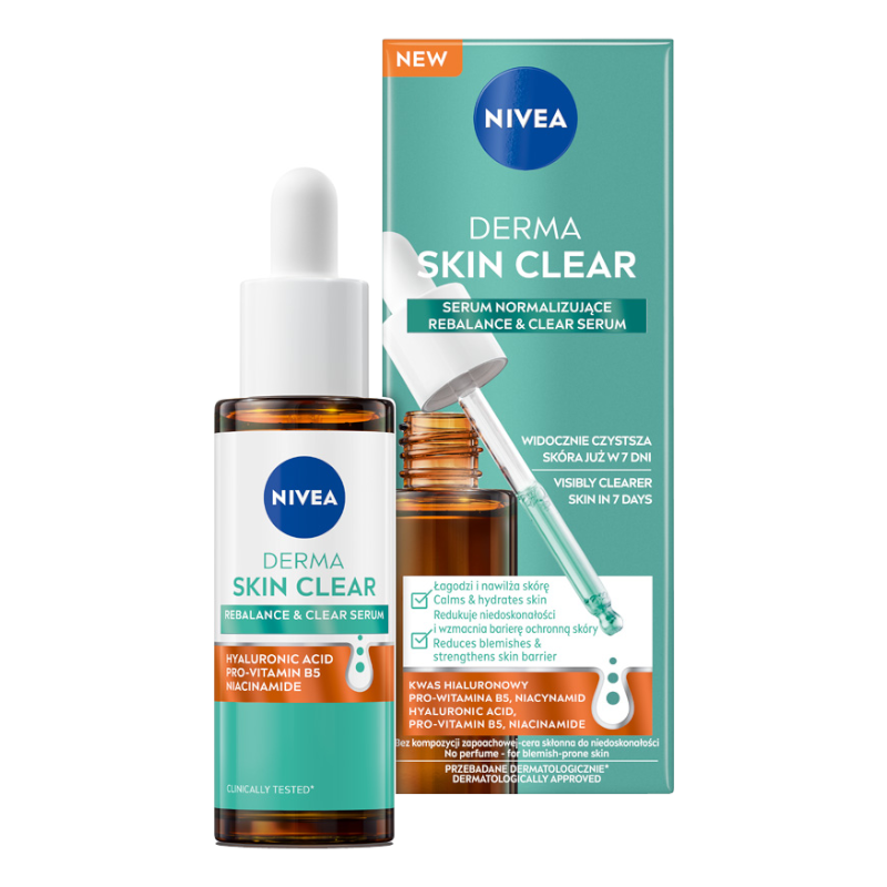 NIVEA Derna Skin Clear Ser normalizator 30ml
