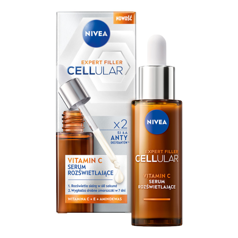 NIVEA Expert Filler Ser de iluminare celulară cu vitamina C 30ml