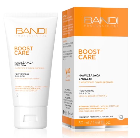 Bandi Boost Care Emulsie hidratantă cu vitamina C de nouă generație 50ml