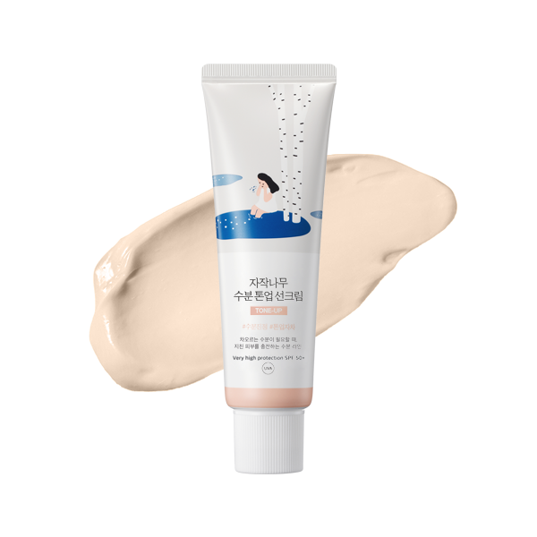 ROUND LAB Birch Juice Tone-Up Protecție solară SPF50+ 50ml