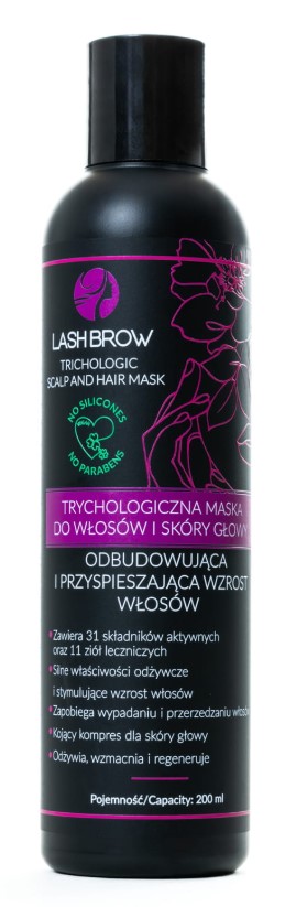 LASH BROW Mască trichologică pentru păr și cap 200ml
