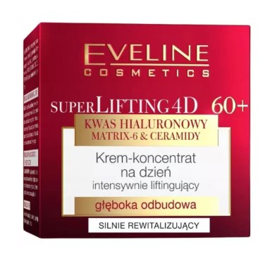 Eveline SuperLifting 4D Deep Recovery Concentrate Cream 60+ pentru zi 50ml