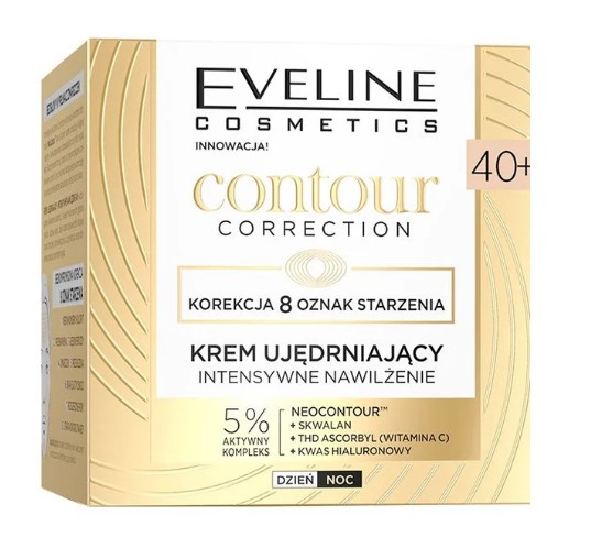 Eveline Contour Correction Intensive Moisturising Firming Cream 40+ 50ml