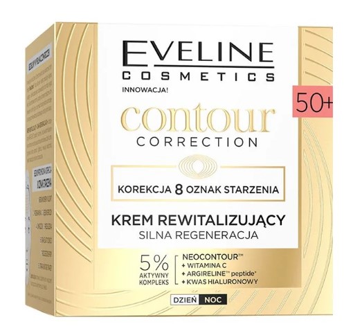 Eveline Contour Correction Cremă revitalizantă puternic regenerantă 50+ 50ml
