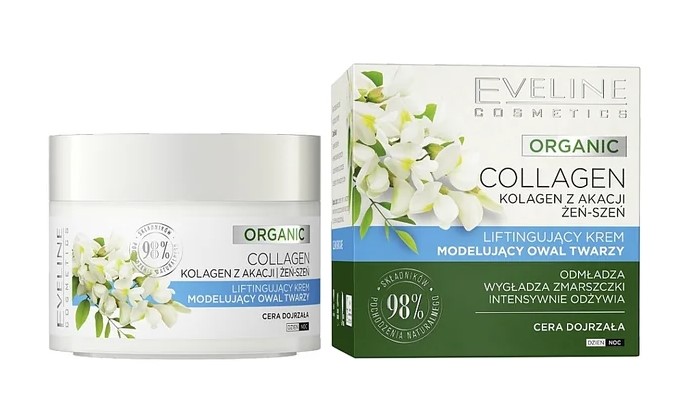 Eveline Organic Collagen Lifting Face Contour Cream 50ml