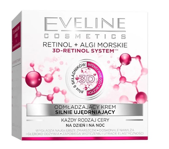 Eveline Retinol Sea Algae Strongly Firming Face Cream 50ml