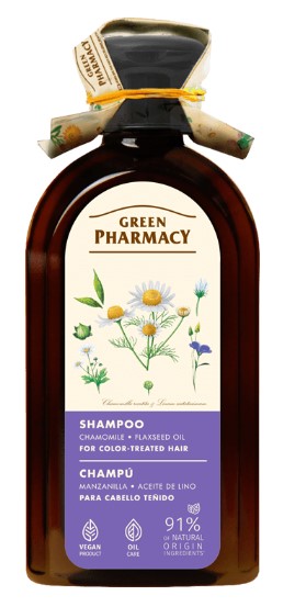 Șampon Green Pharmacy pentru păr vopsit 350ml