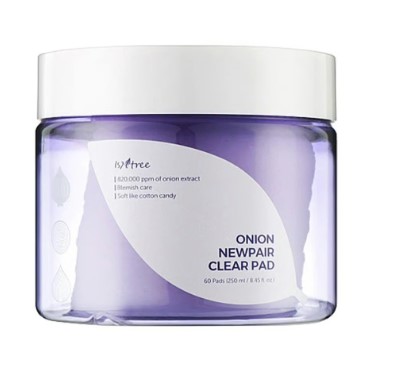 Isntree Onion Newpair Clear Pad Toning Face Pad 250ml